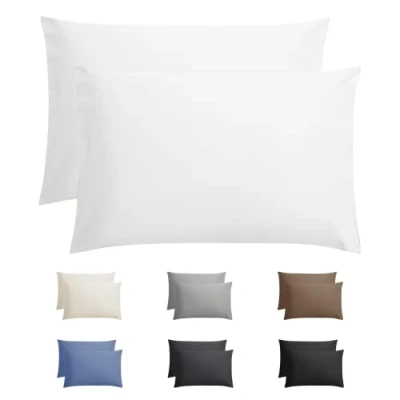 Afbeelding van Dreamhouse Kussenslopen (2 in 1 Set) Katoen 60x70 cm Wit
