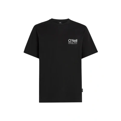 Afbeelding van O&#039;Neill CALI LOGO Tshirt print, Heren, Maat: Large, Black out