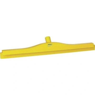 Afbeelding van Vikan Vloertrekker Kop Full Colour Hygiene met vaste nek en TPE Rubber 60cm Geel