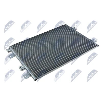 Afbeelding van NTY CCS RE 017 Condensor Airco Zonder droger Aluminium 572mm R134a
