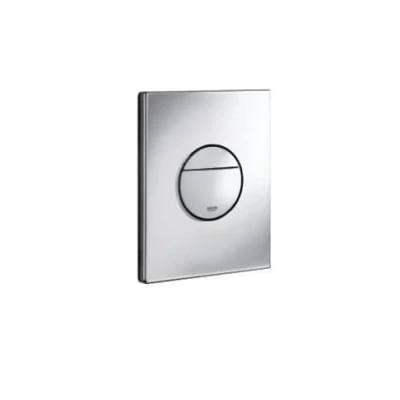 Afbeelding van Grohe Luna bedieningsplaat verticaal/horizontaal Chroom