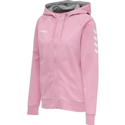 Afbeelding van Hummel Sweater met rits, Dames, Maat: 34, Cotton candy