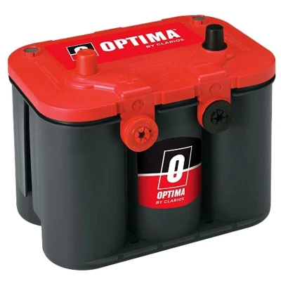 Afbeelding van Optima RTU4.2 Red Top 12V 50Ah AGM Auto Accu 4016987113486