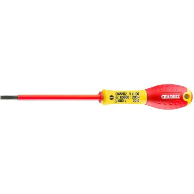 Afbeelding van EXPERT E165412 geisoleerde schroevendraaier 1000V 4,0x100x0,8 mm