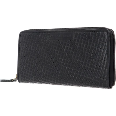 Afbeelding van bruno banani Portemonnee Wichita Zip Around Wallet Black Zwart