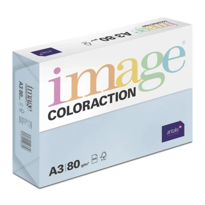 Afbeelding van Kopieerpapier Iceberg Hemelsblauw A3 80 Gram 500 Vel per 5