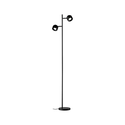 Afbeelding van Paulmann 79780 LED staande lamp Smart Home Zigbee Puric Pane 2x300lm incl. 2x3 watt dimbaar lampen zwart, metaal kunststof 2700 K