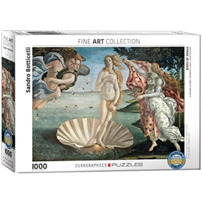 Afbeelding van Eurographics Botticelli DIE Geburt DER Venus Puzzel voor kinderen, Maat: One Size, Multicoloured