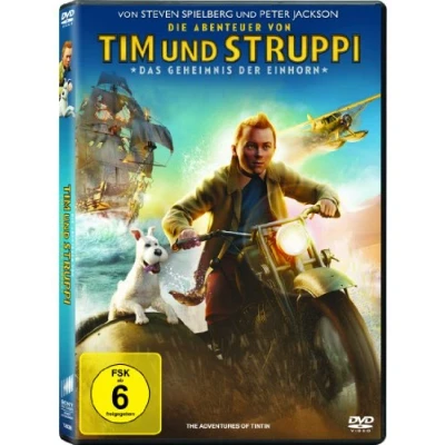 Afbeelding van Abenteuer von Tim &amp; Struppi/Geheimnis der Einhorn/DVD