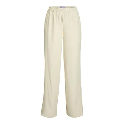 Afbeelding van JJXX Dames JXPOPPY Regular HW Pant NOOS broek, Seedpearl/detail: geen zakken, L/32L, L