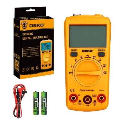 Afbeelding van Deko Tools Digitale Universele Multimeter, DKF0302