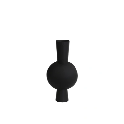 Afbeelding van Light &amp; Living Vaas KAVANDU 13.5x9x39.5 Zwart