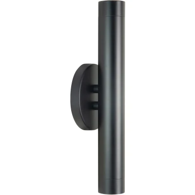 Afbeelding van Trend Modern Wandlamp 2 lichts Zwart