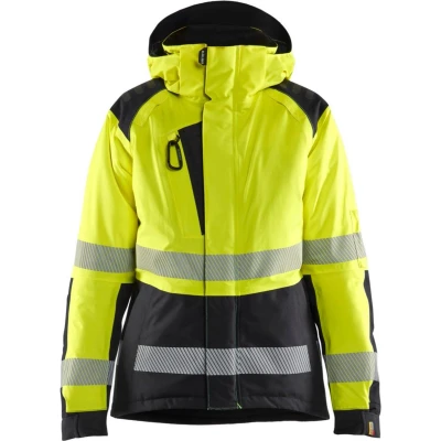 Afbeelding van Blaklader 4456 1987 Dames Winterjas High Vis Geel/Zwart XS