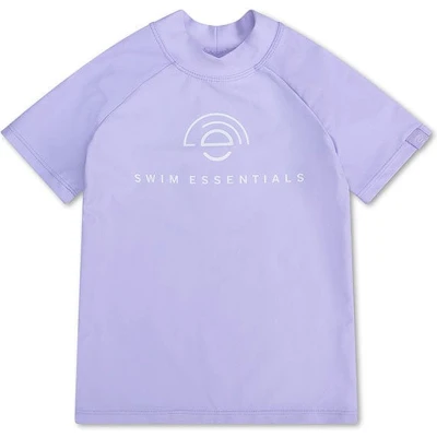Afbeelding van Swim Essentials Lila Uni UV Zwemshirt met korte mouwen Maat 134/140