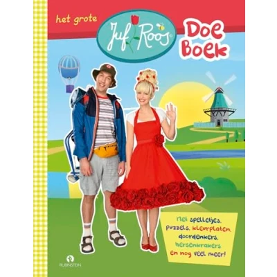 Afbeelding van Het grote Juf Roos doeboek (Paperback)