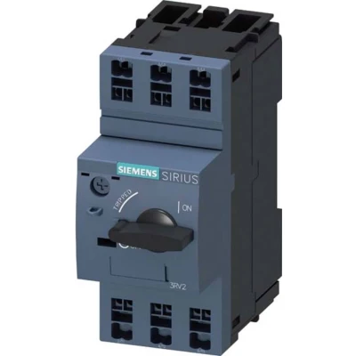 Afbeelding van Siemens 3RV2011 0KA20 Vermogensschakelaar 1 stuk(s) Instelbereik (stroomsterkte): 0.9 1.25 A Schakelspanning (max.): 690 V/AC (b x h d) 45 106 97 mm