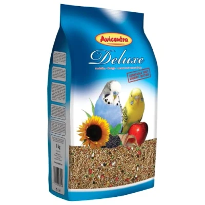 Afbeelding van Avicentra Grasparkieten voer, parkietvoer, vogelvoer met gierst, 500 g (Delux)