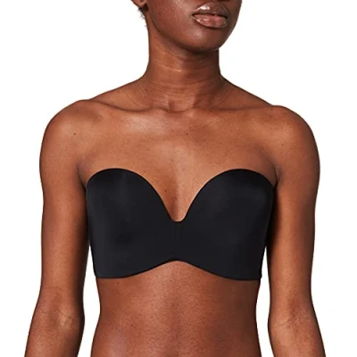Afbeelding van Wonderbra Ultimate Silhouette Micro Strapless Zwart B 70 Dames