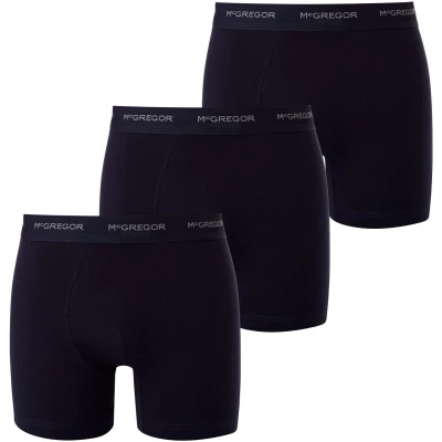 Afbeelding van McGregor Premium Boxershort Navy / Marineblauw 3 pack XL