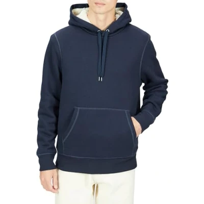 Afbeelding van Amazon Essentials Sherpa gevoerde trui met capuchon voor heren, marineblauw, medium