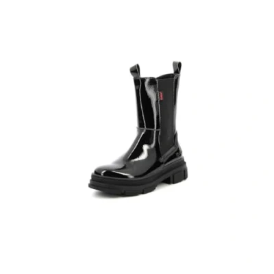 Afbeelding van Kickers CUIR KICK GOZ Korte laarzen voor kinderen, Maat: 33, Noir Leer