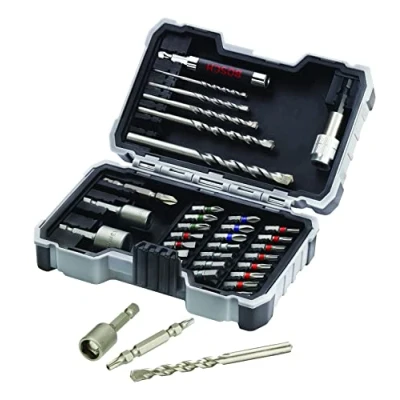 Afbeelding van Bosch Accessories 2607017326 Power Tools Boor en bit assortiment 35 delig