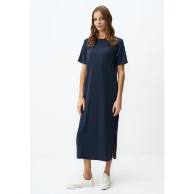 Afbeelding van Jimmy Key Gebreide jurk, Dames, Maat: XL, Navy blue