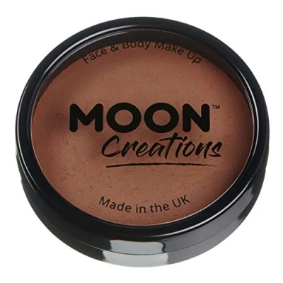 Afbeelding van Moon Creations Professionele watergeactiveerde gezichtsverf middenbruin