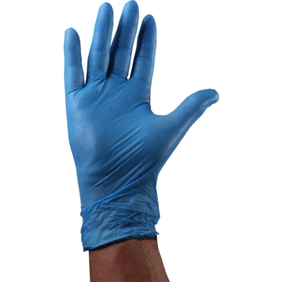 Afbeelding van Handschoen Nitril Blauw Ongepoederd XL (100 Stuks)
