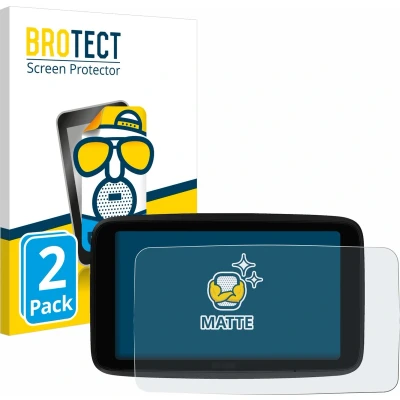 Afbeelding van BROTECT (2 Stuks) Antireflecterende Beschermfolie voor TomTom GO Superior 6&quot; Anti Glare Screen Protector, Mat, Ontspiegelend