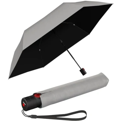 Afbeelding van Knirps Duomatic Paraplu, Maat: One Size, Stone heat shield