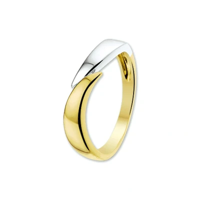 Afbeelding van Bicolor Gouden Ring 4205409 18.50 mm (58)