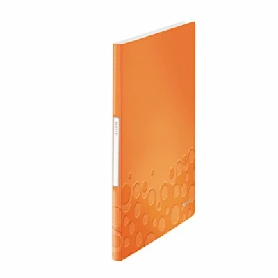 Afbeelding van Leitz 46310044 showmap wow, A4, PP, 20 hoezen, oranje metallic