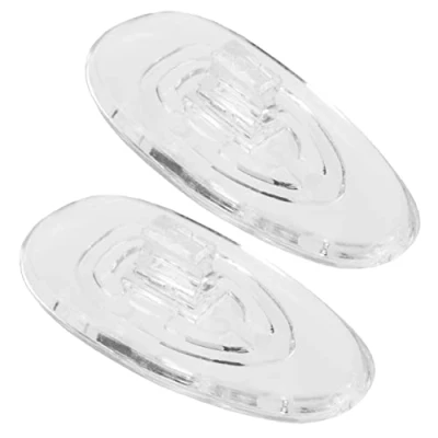 Afbeelding van SPORTS WORLD VISION Brillen neuspads indrukken siliconen druppelvorm verpakking met 2 paar 17 mm