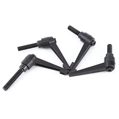 Afbeelding van Klemhendel, 1pc M10 buitendraad 25 50 mm verstelbare handgreep Klemhendel zeskantige dopsleutel, met klassiek element, duurzaamheid en roestbescherming, voor machinebouw, gereedschap maken(M10*40)
