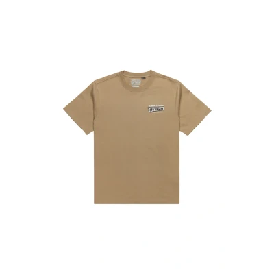 Afbeelding van Element Timber ICON SS Tshirt print, Heren, Maat: Medium, Kha