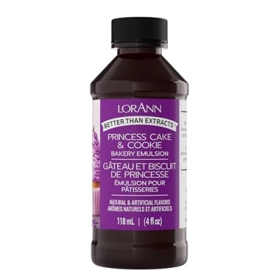 Afbeelding van Bakery Emulsions Natural &amp; Artificial Flavor 4oz Princess Cake Cookie