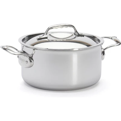 Afbeelding van De Buyer Affinity kookpan grijs deksel Ø 20 cm