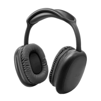 Afbeelding van JAZ Sbs Wireless Neo Wave Hoofdtelefoon met Gewatteerde Oorschelpen en Hoofdband, USB oplaadkabel meegeleverd, 18 uur opeenvolgend gebruik, Zwart, 20,7 x 18,7 8,5 cm