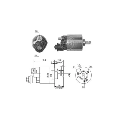 Afbeelding van ERA ZM609 Magneetschakelaar, startmotor