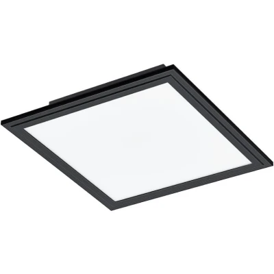 Afbeelding van EGLO Salobrena 1 Plafondlamp LED 30 cm Zwart/Wit Aluminium