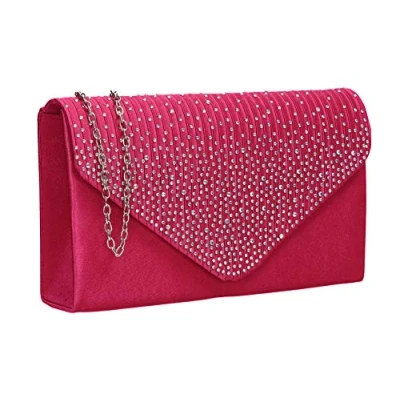 Afbeelding van SwankySwans CLUTCH 41074 ROSE, Koppeling Vrouwen Eén maat