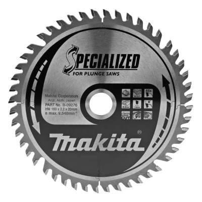 Afbeelding van Makita B 09276 Invalzaagblad Hout 160x20x1,6mm