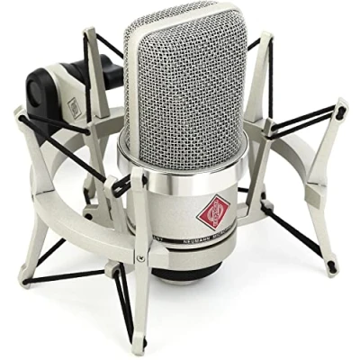 Afbeelding van Neumann TLM 102 bk studio set zwart Studiomicrofoon (groot membraam), incl. EA 4 shockmount,