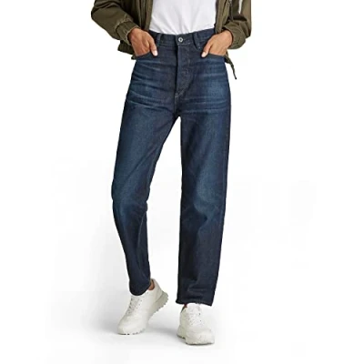 Afbeelding van G Star Raw Jeans dames Type 89 Real Boyfriend,Blauw (Worn in Sea Level C779 c946),28W / 30L