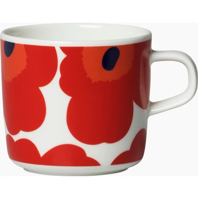 Afbeelding van Marimekko Oiva Unikko koffiekop 2 dl Rood