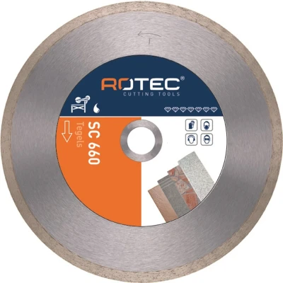 Afbeelding van Rotec Cobra 7 400x25,4mm Diamantzaagblad Tegels