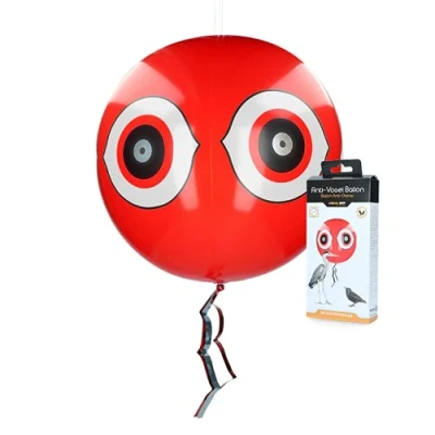 Afbeelding van Afschrikballon tegen vogels rood