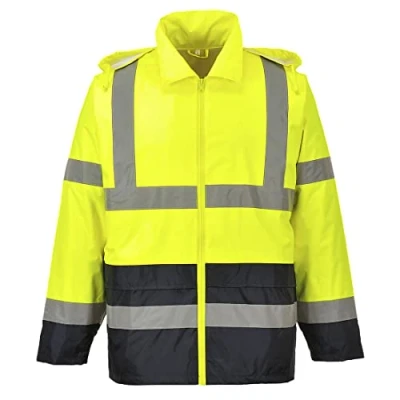 Afbeelding van Hi Vis Klassiek Tweekleuren Regenjack maat 4XL, YeBk
